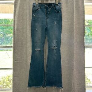 Women’s Risen flare jeans